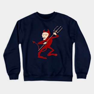 Silly devil Crewneck Sweatshirt